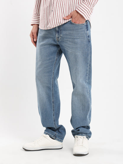 Washed Denim Jeans