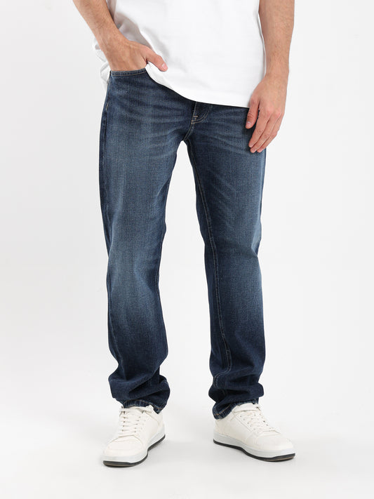 Washed Denim Jeans