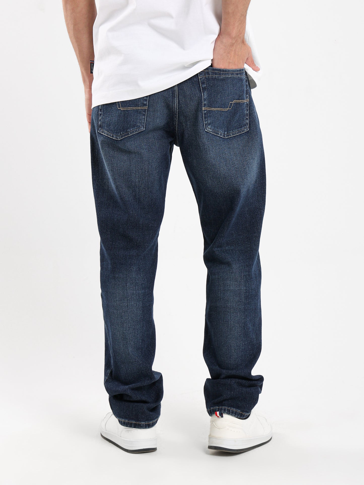 Washed Denim Jeans