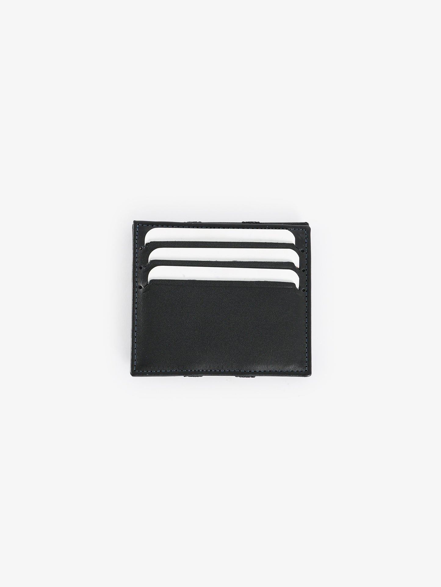 Dual-Tone Card Holder with Strap