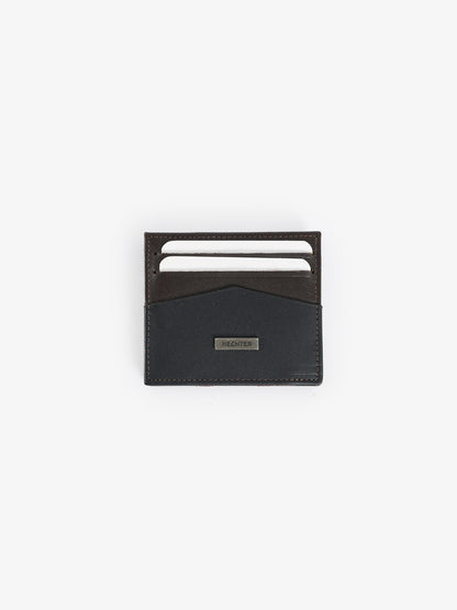 Dual-Tone Card Holder with Strap