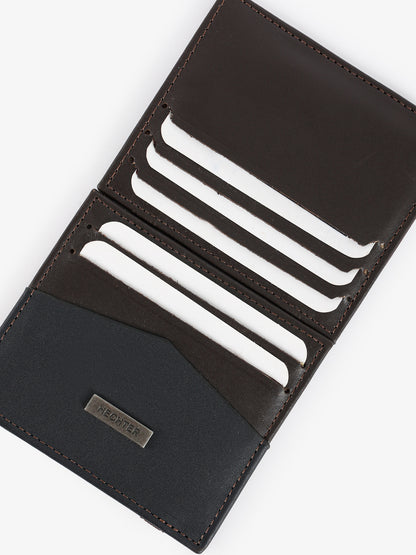 Dual-Tone Card Holder with Strap