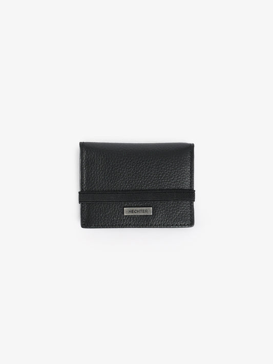 Pebbled Card Holder with Strap