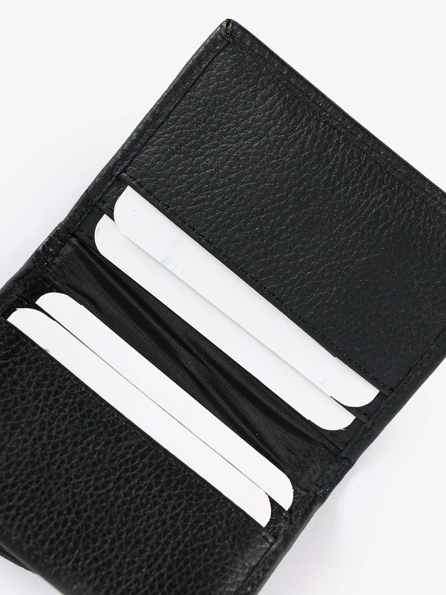 Pebbled Card Holder with Strap