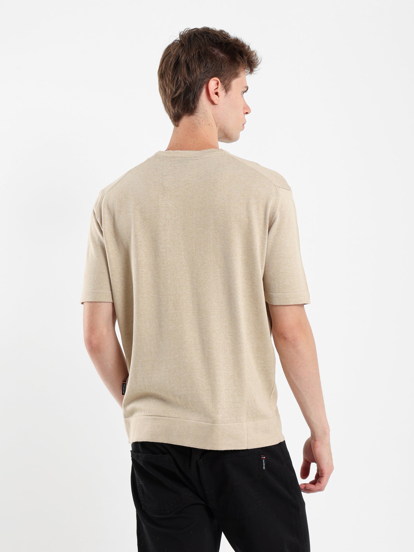 Short Sleeves Knitwear T-Shirt
