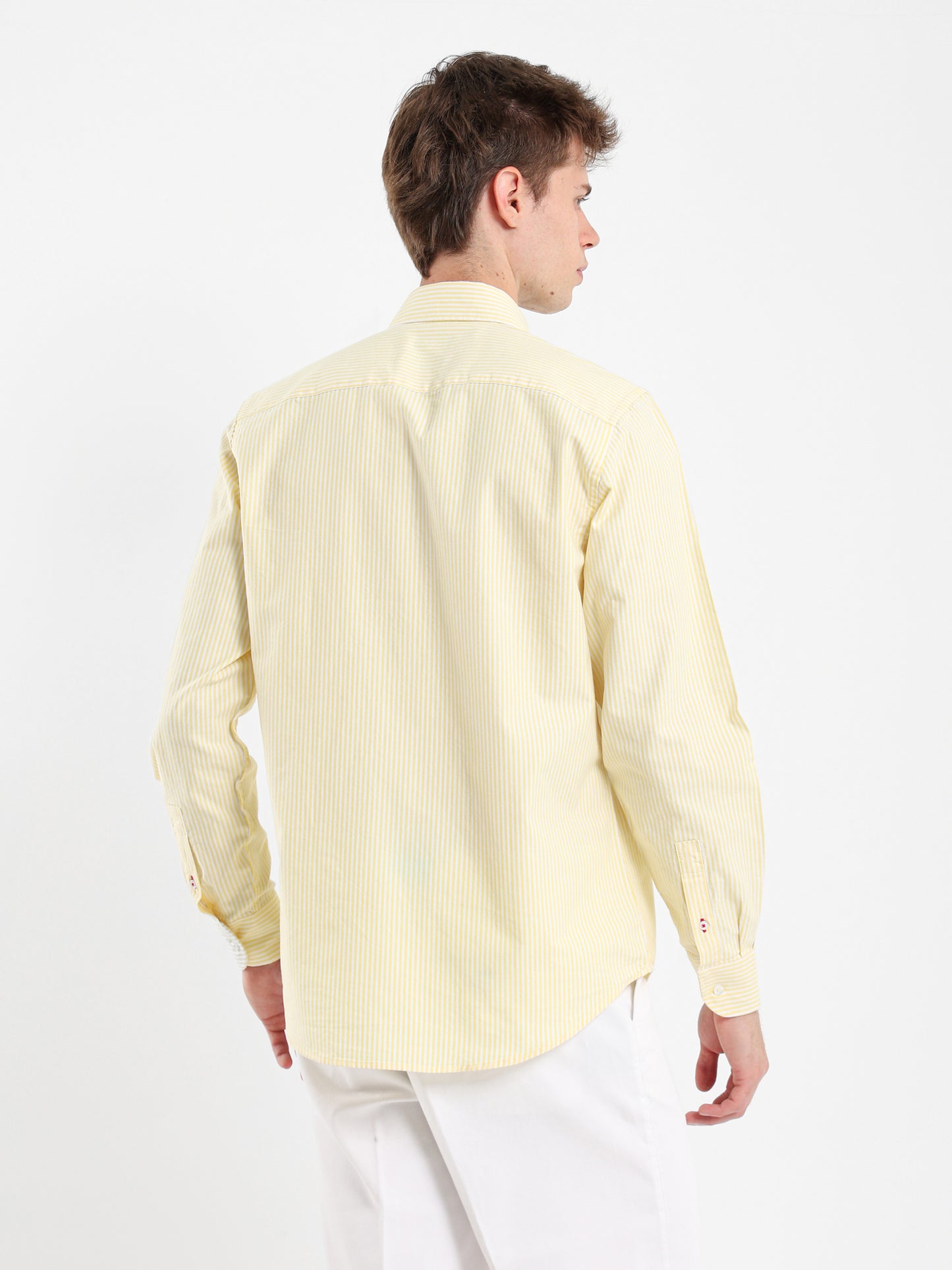 Oxford Stripe Long Sleeve Shirt
