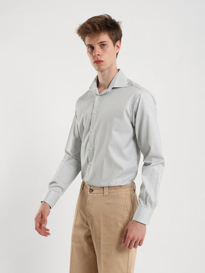 Kent Collar Long Sleeves Shirt