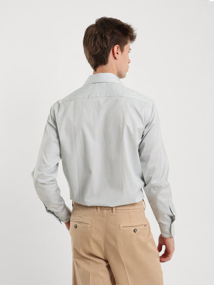 Kent Collar Long Sleeves Shirt