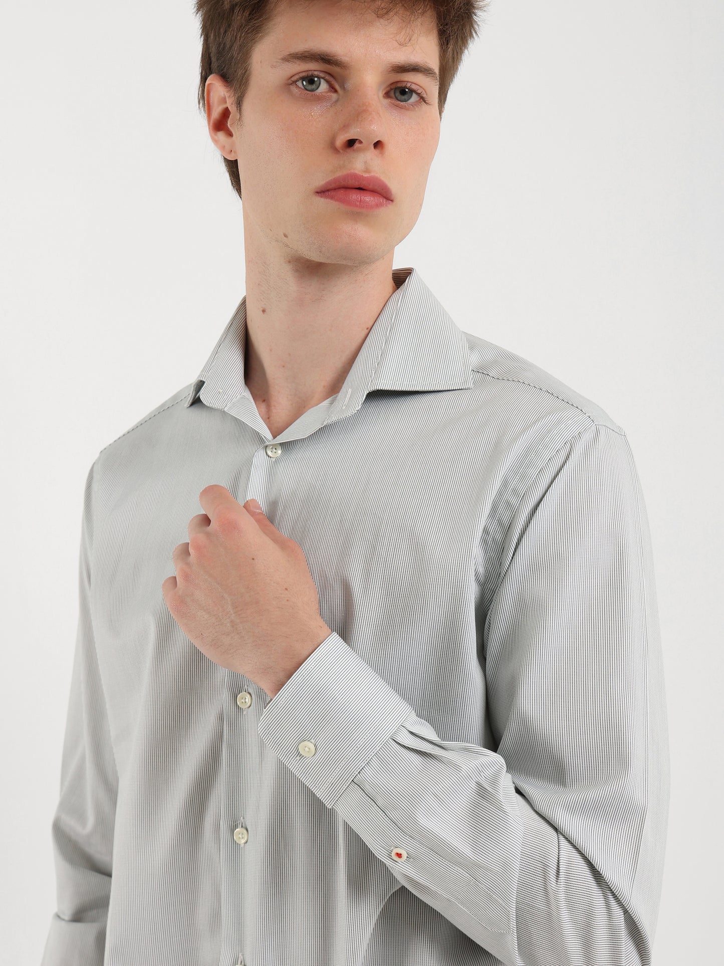 Kent Collar Long Sleeves Shirt