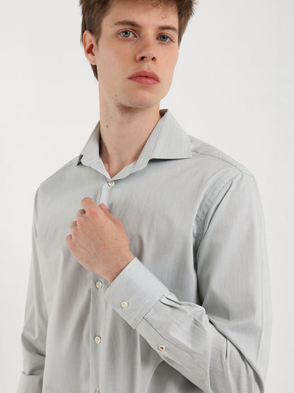 Kent Collar Long Sleeves Shirt