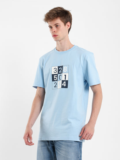 Crew Neck Printed T-Shirt