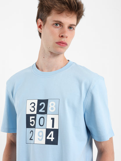 Crew Neck Printed T-Shirt