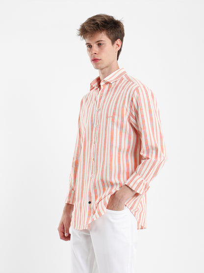 Long Sleeve Shirt with Kent Collar