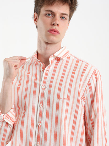 Long Sleeve Shirt with Kent Collar