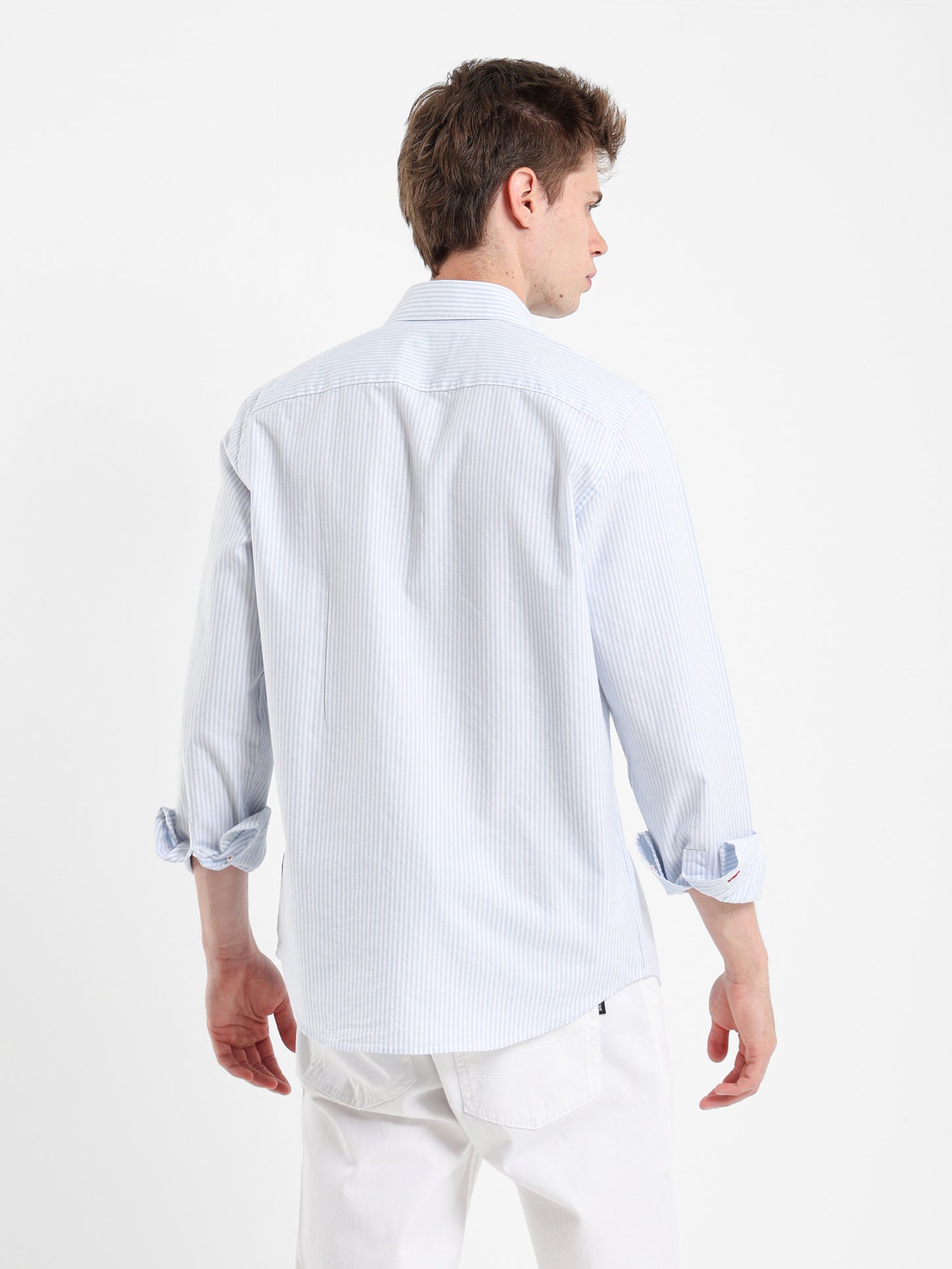 Oxford Stripe Long Sleeve Shirt
