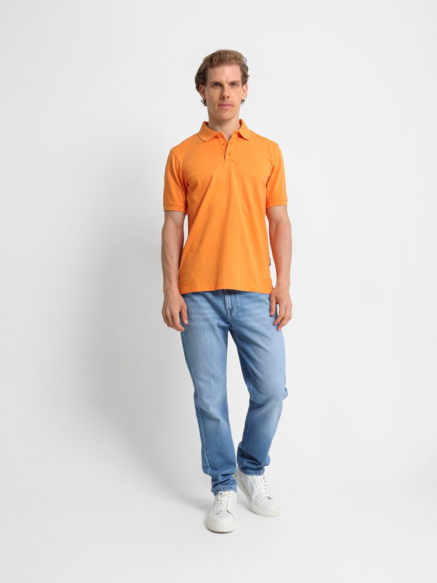 Basic Pique Polo Shirt