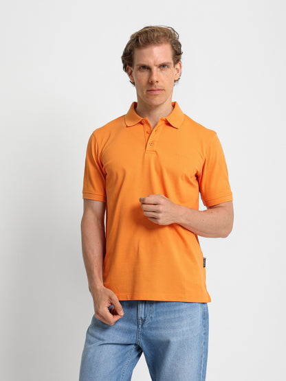 Basic Pique Polo Shirt