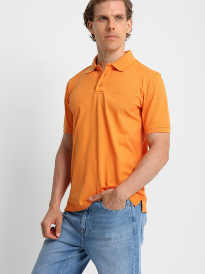 Basic Pique Polo Shirt
