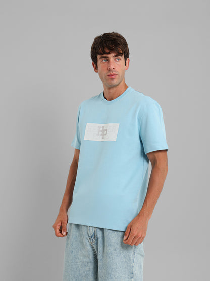 Round Neck Contrast Pocket T-Shirt